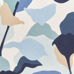 Gartenkissen 2er Set VEGLINO Pflanzenmuster 40 x 60 cm Blau