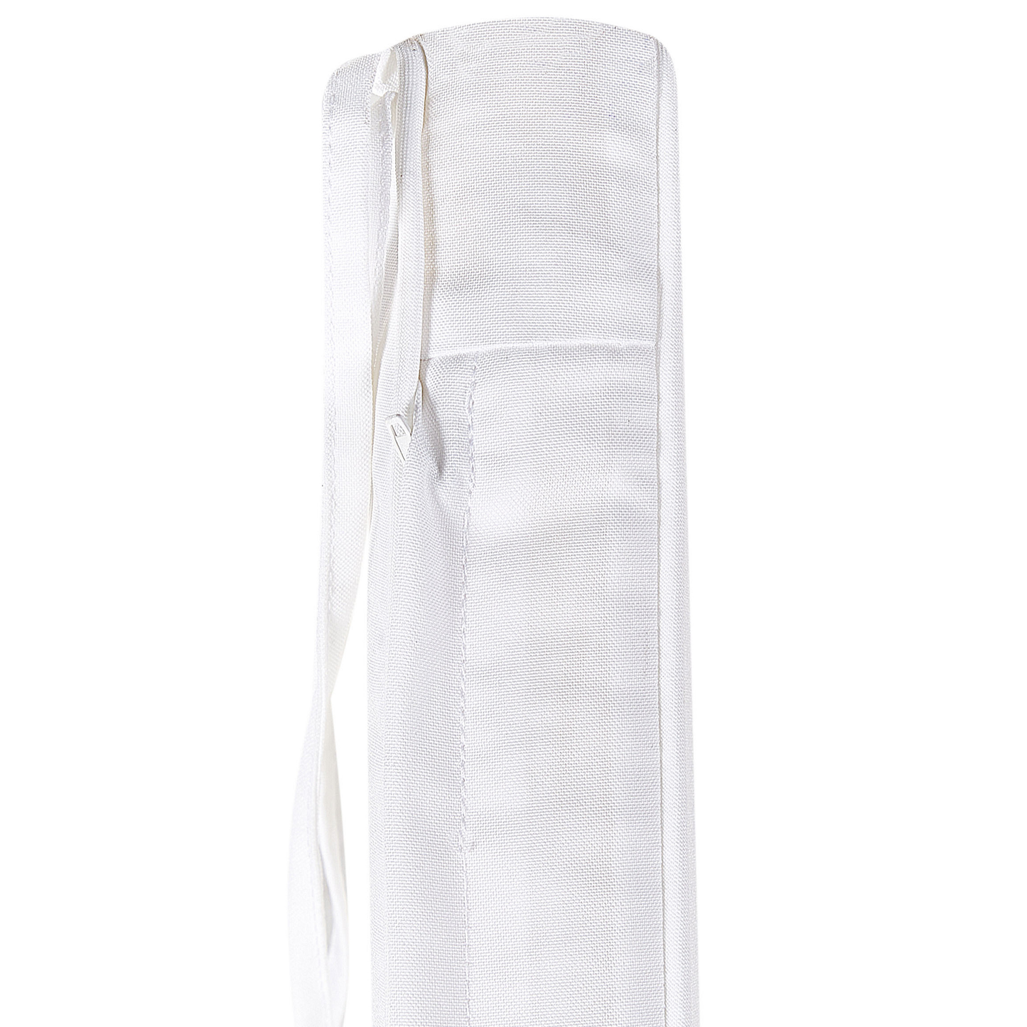 Gartenbank mit Auflage SOVANA 120 cm mit Stauraum Akazienholz Weiss