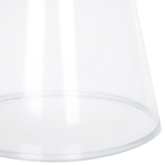 Beistelltisch Glas transparent rund ⌀ 37 cm LAGUNA