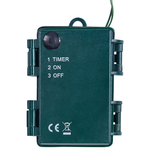 Weihnachtsgirlande grün mit LED-Beleuchtung 270 cm ELBRUS