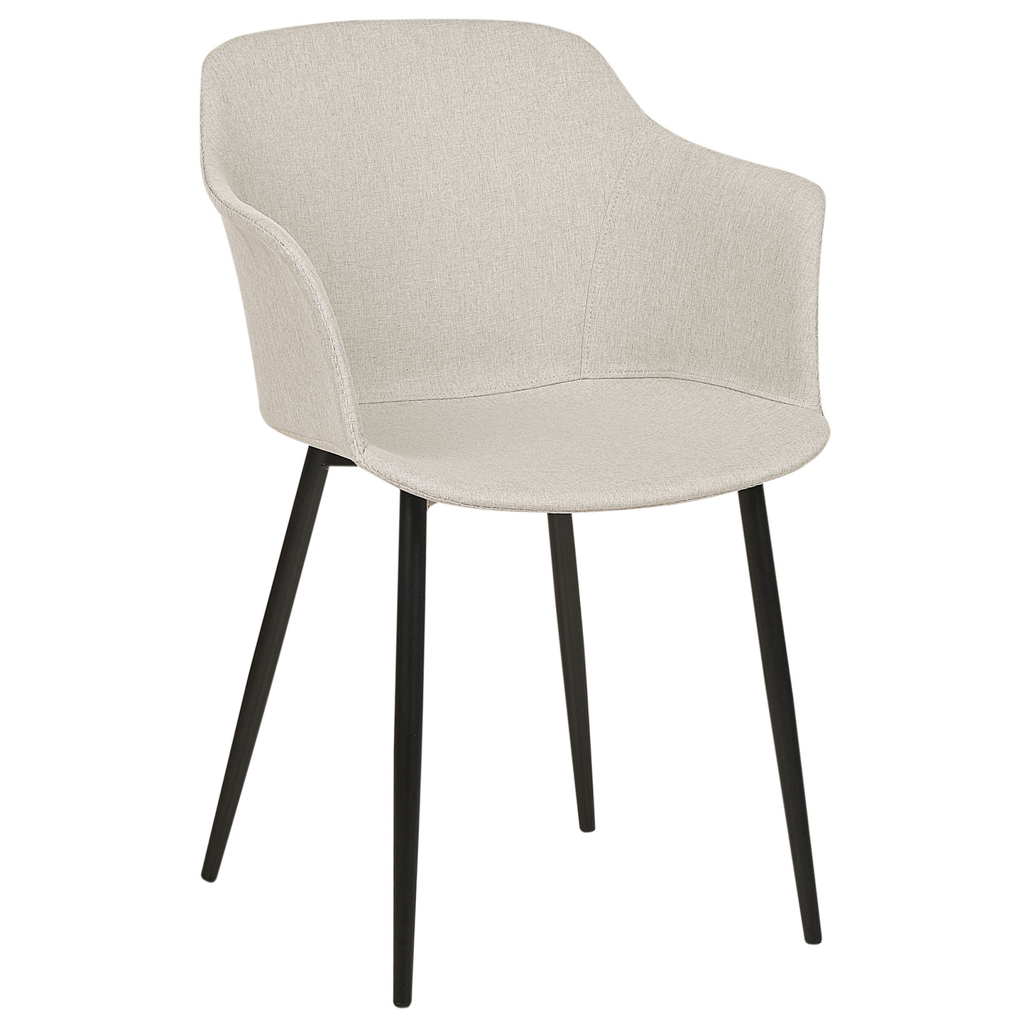 Esszimmerstuhl 2er Set ELIM Hellbeige