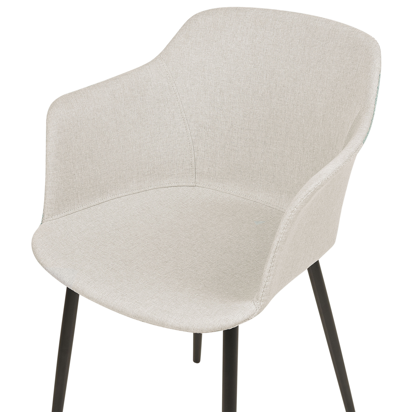 Esszimmerstuhl 2er Set ELIM Hellbeige