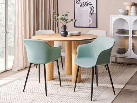 Esszimmerstuhl 2er Set ELIM Mintgrün