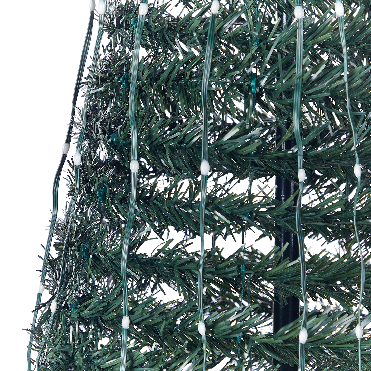 Deko Weihnachstbaum 188 cm mit Smart LED Beleuchtung mehrfarbig App-Steuerung SAARLOQ