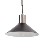 Wandlampe SISSA verstellbar Metall Schwarz