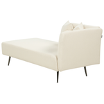 Chaiselongue Bouclé cremeweiss rechtsseitig RIOM
