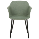 Esszimmerstuhl 2er Set ELIM Dunkelgrün