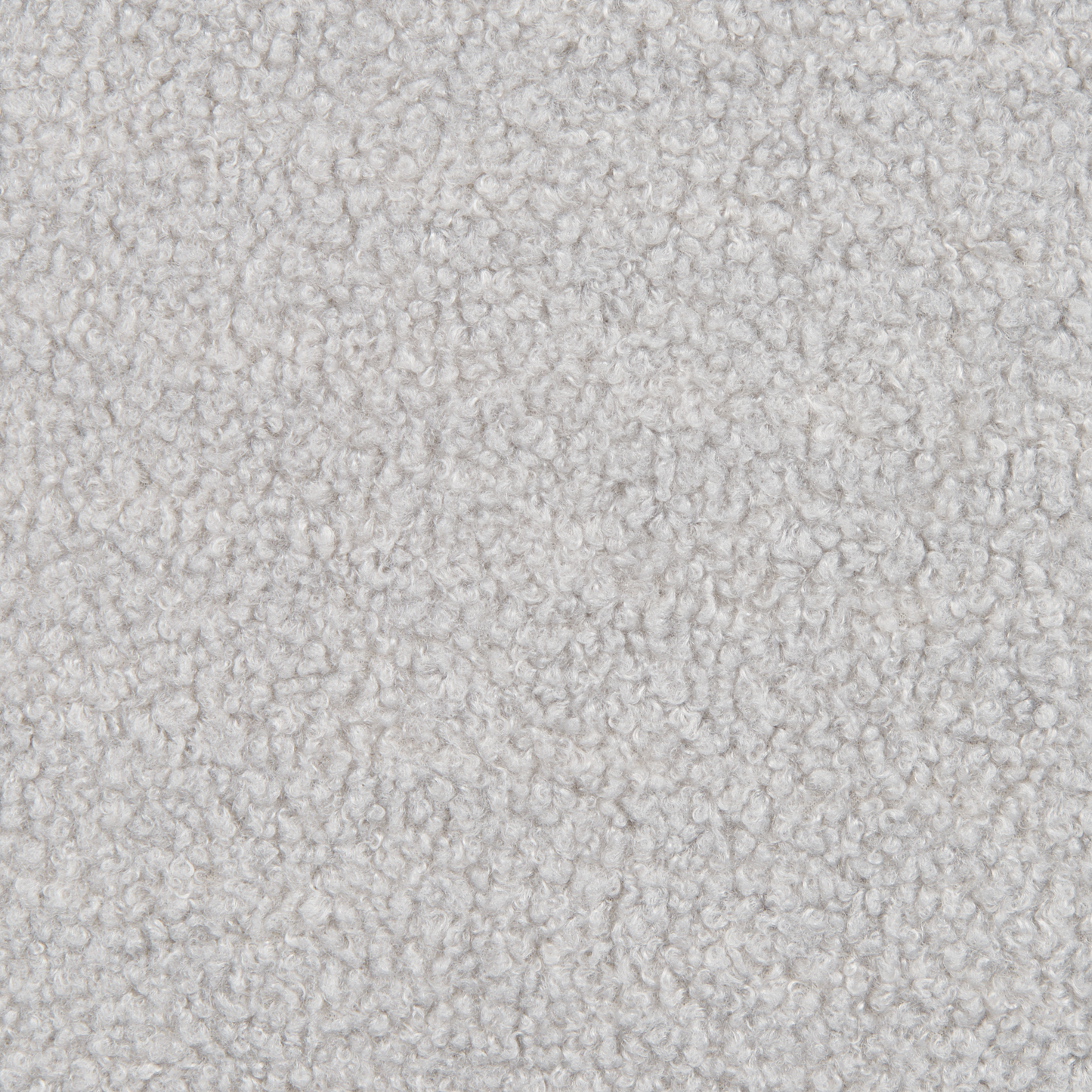 Set mit 2 Barstühlen MINA Bouclé Hellgrau