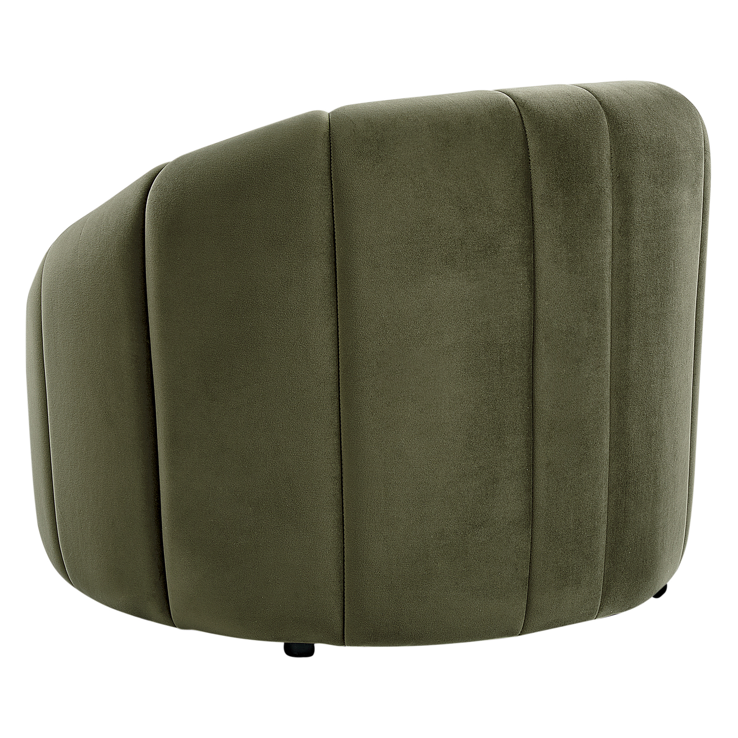 Sessel MALUNG Samtstoff Dunkelgrün