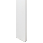 Gartentisch CATANIA 91 cm 160 cm Glas Beige