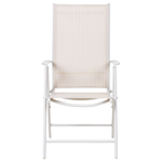 Gartenstuhl 6er Set CATANIA Metall Beige