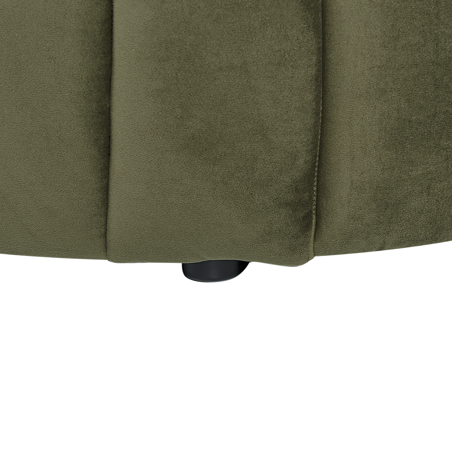 2-Sitzer Sofa Samtstoff dunkelgrün MALUNG