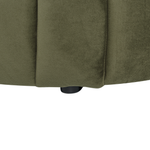 2-Sitzer Sofa Samtstoff dunkelgrün MALUNG