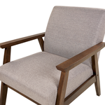 Sessel ASNES Stoff Taupe