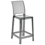 Set mit 2 Barstühlen WELLINGTON Schwarz