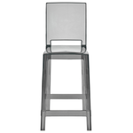 Set mit 2 Barstühlen WELLINGTON Schwarz