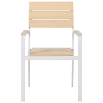 Gartenstuhl 6er Set COMO Beige