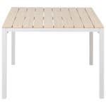 Gartentisch PRATO 95 cm 95 cm Beige