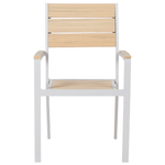 Gartenstuhl 4er Set PRATO Beige