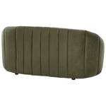 Sofa Set Samtstoff dunkelgrün 6-Sitzer MALUNG