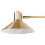 Wandlampe KADASSA verstellbar Metall Gold