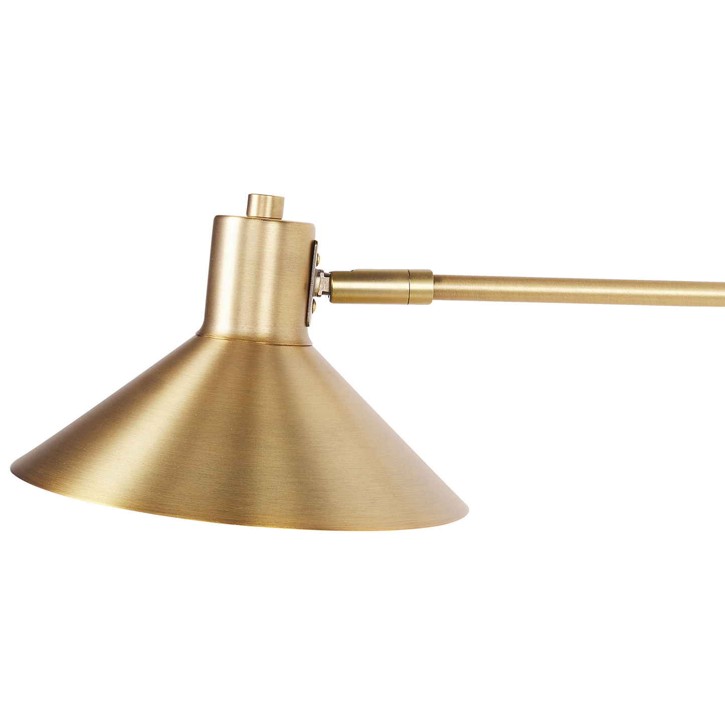 Wandlampe KADASSA verstellbar Metall Gold