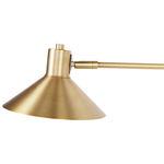 Wandlampe KADASSA verstellbar Metall Gold