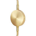 Wandlampe KADASSA verstellbar Metall Gold