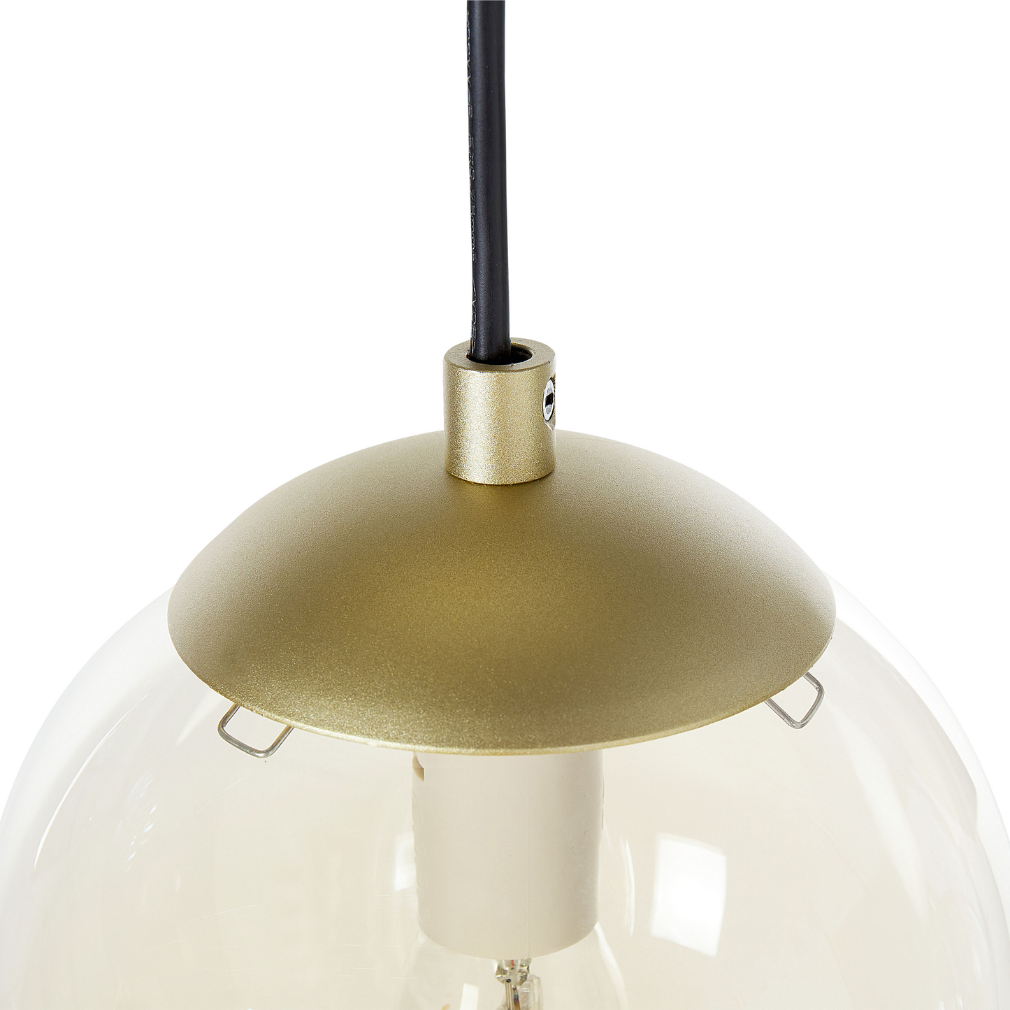 Hängelampe NOEL Glas Gold