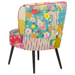 Sessel VOSS Stoff Bunt