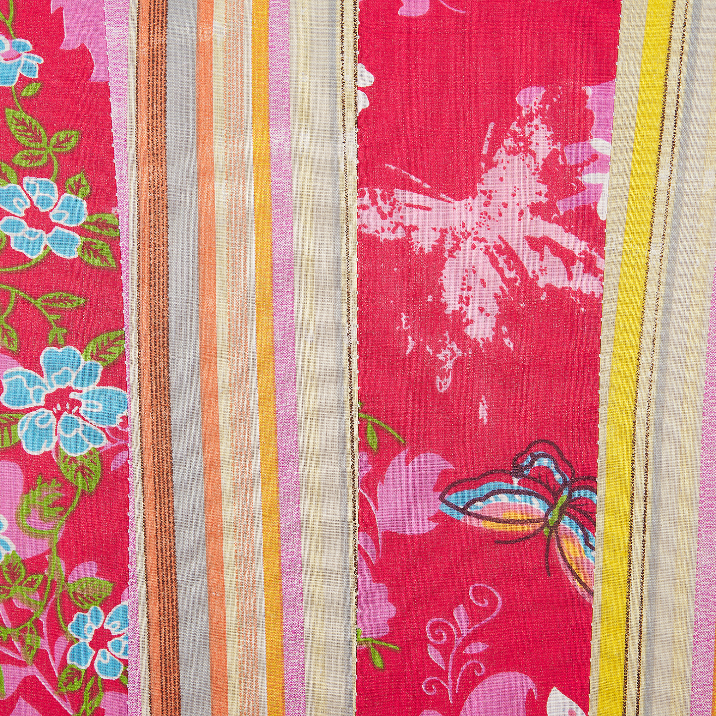 Sessel VOSS Stoff Bunt