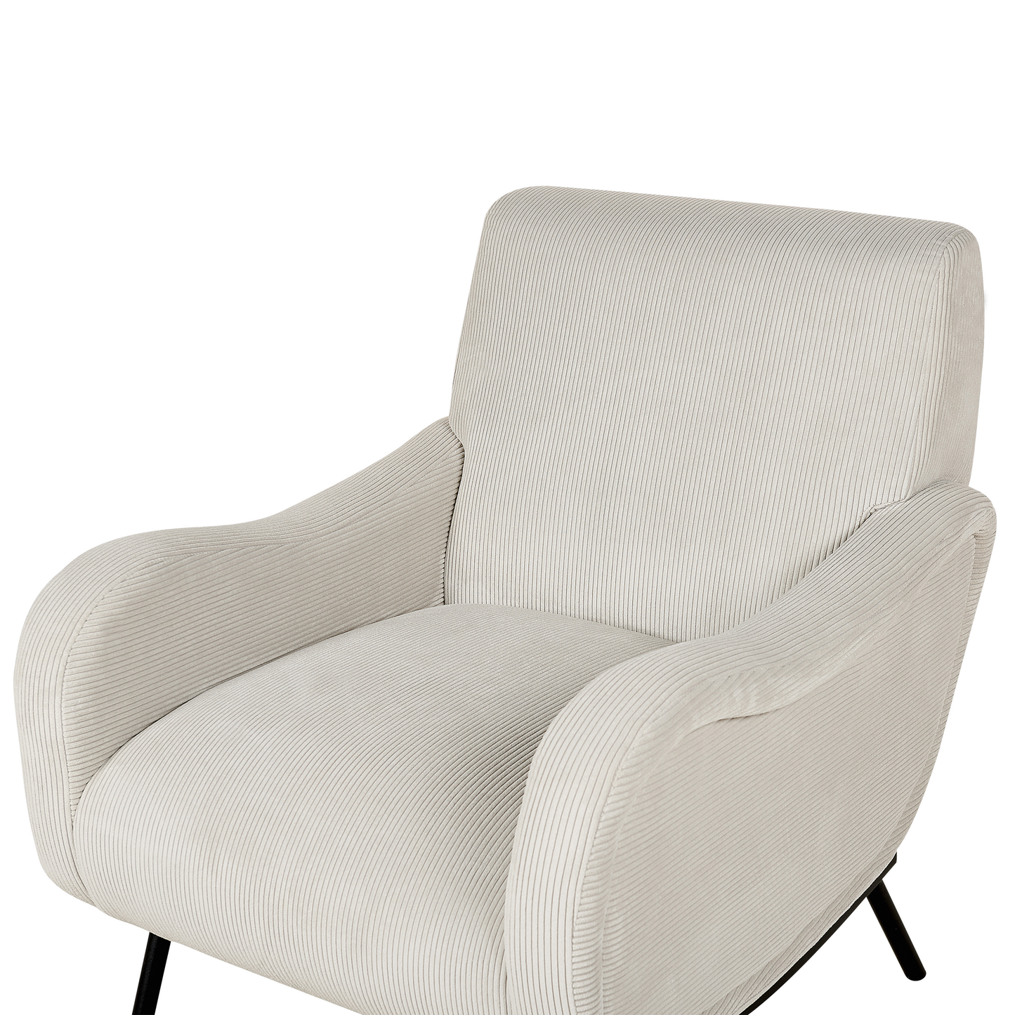 Sessel ALMIND Cord Hellgrau