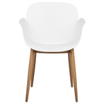 Esszimmerstuhl 2er Set ABILENE Weiss