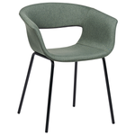 Esszimmerstuhl 2er Set ELMA Dunkelgrün
