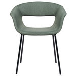 Esszimmerstuhl 2er Set ELMA Dunkelgrün