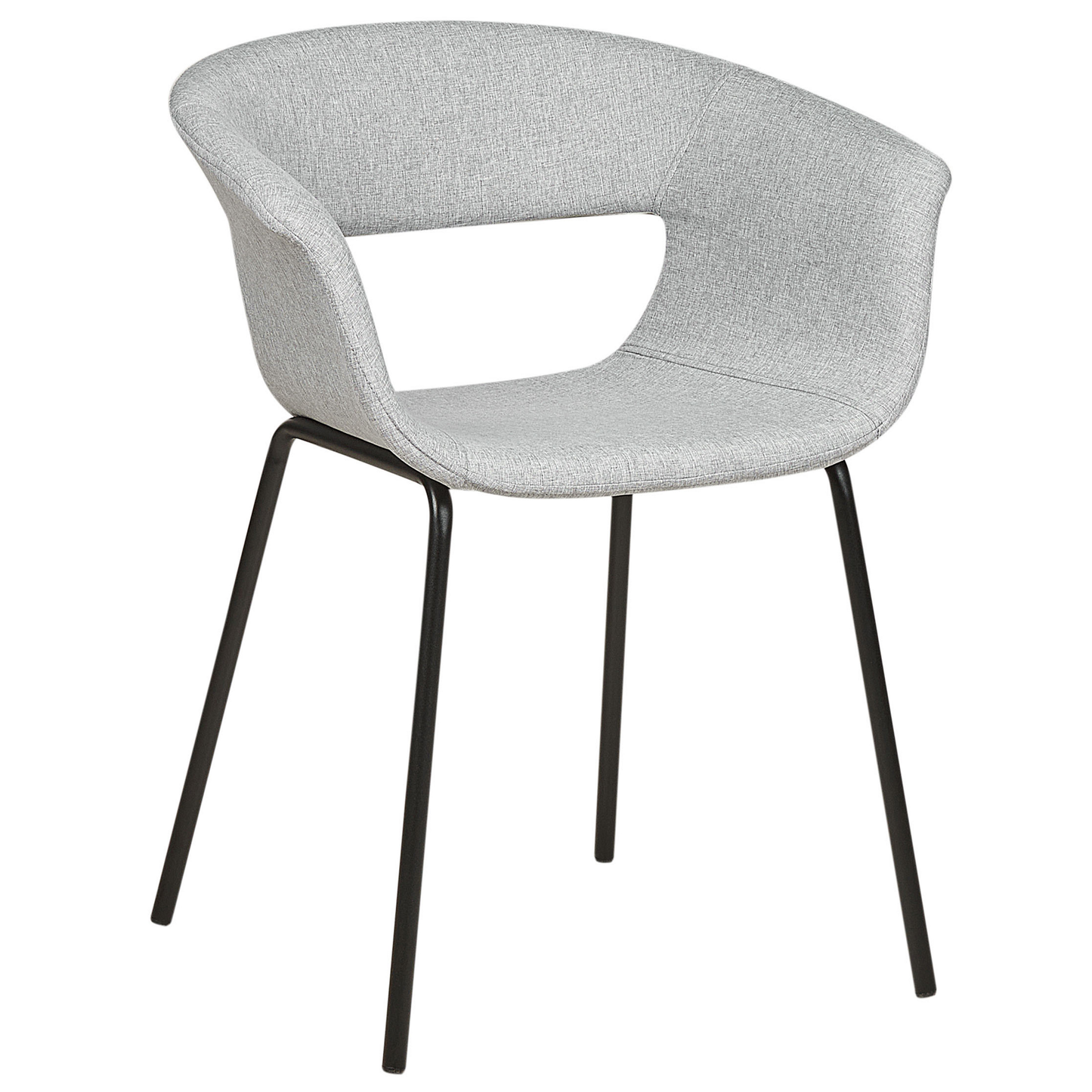 Esszimmerstuhl 2er Set ELMA Hellgrau