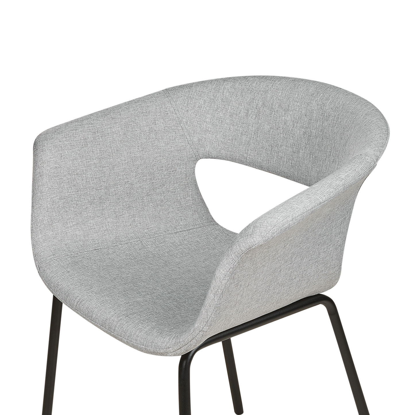 Esszimmerstuhl 2er Set ELMA Hellgrau