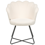 Sessel LOVELOCK Bouclé Weiss