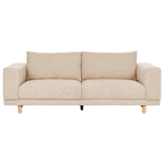 3-Sitzer Sofa Cord beige NIVALA
