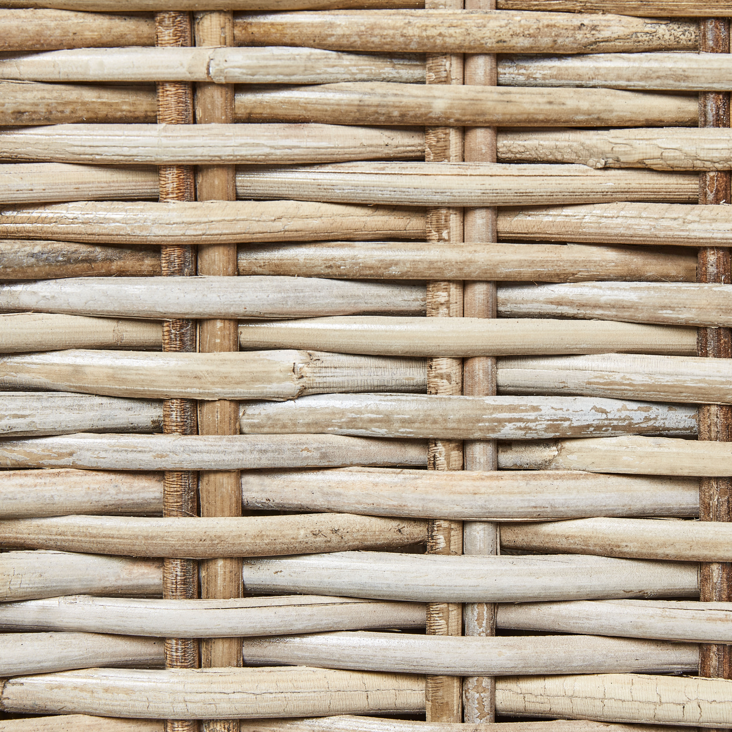 Beistelltisch Rattan natürlich rechteckig 51 x 49 cm GADARA