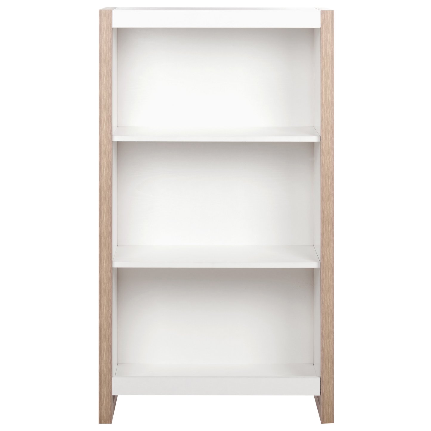 Bücherregal mit 3 Fächern JOHNSON Weiss