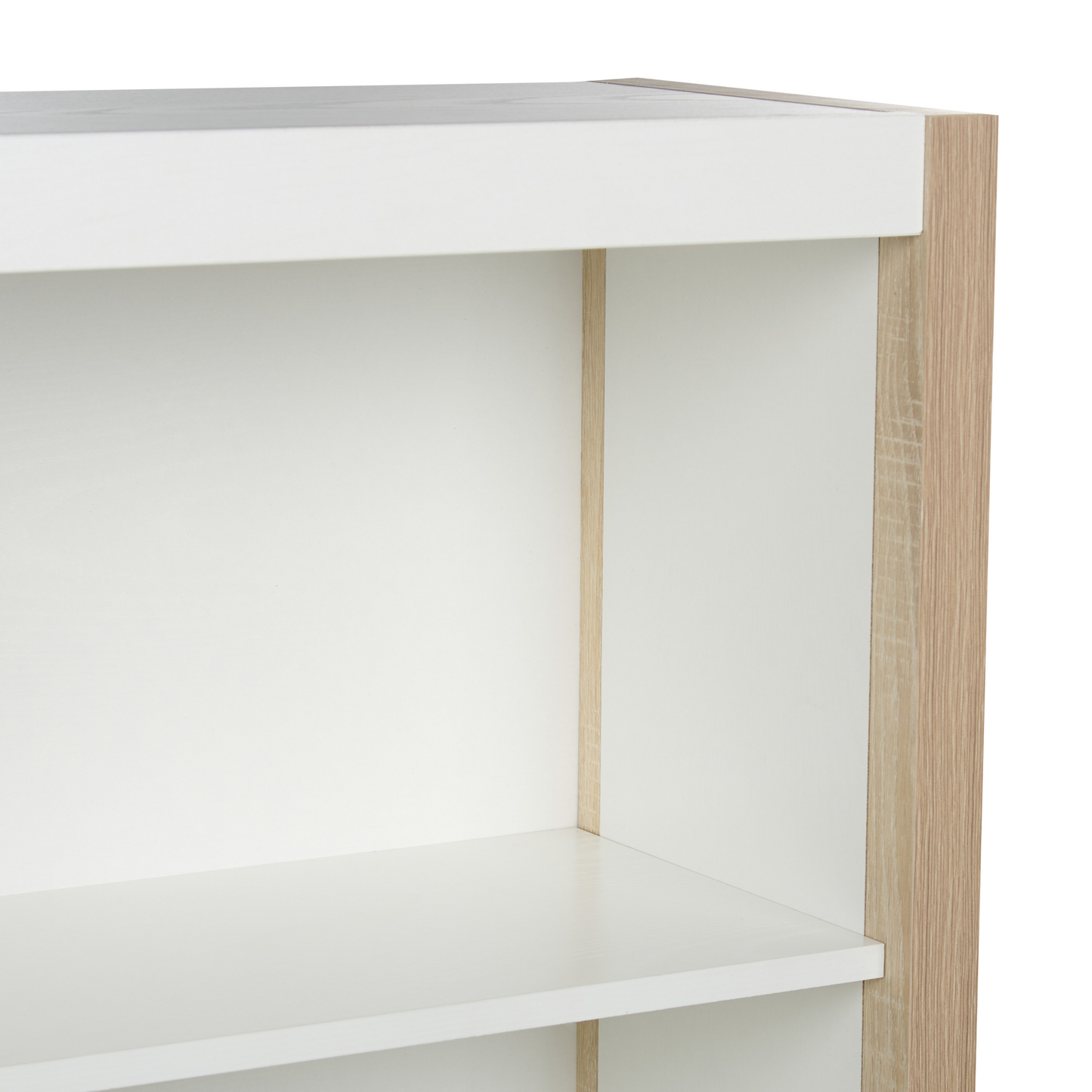 Bücherregal mit 3 Fächern JOHNSON Weiss