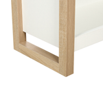 Bücherregal mit 3 Fächern JOHNSON Weiss