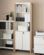 Bücherschrank JOHNSON Weiss