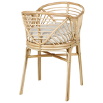 Stubenbett Rattan GRUISSAN 50 x 70 cm Naturfarben