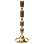 Kerzenständer 2er Set TIRAH Metall 31/36 cm Gold