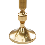 Kerzenständer 2er Set TIRAH Metall 31/36 cm Gold