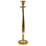 Kerzenständer 2er Set DIKIRNIS Metall 31/36 cm Gold