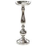 Kerzenständer Aluminium silber 2er Set DAMRU
