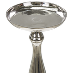 Kerzenständer Aluminium silber 2er Set DAMRU